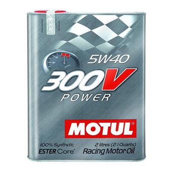 MOTUL 300V 5W40 POWER, 2L (2.1 qt.)