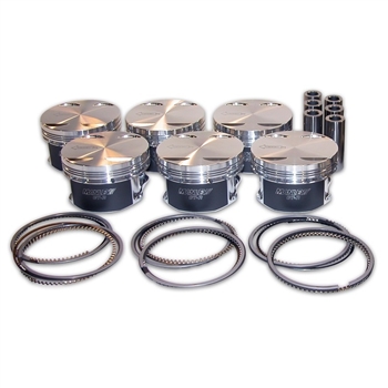 Manley Platinum Series Forged Pistons for Toyota 2JZ-GTE 86.00mm, 9.0:1 CR