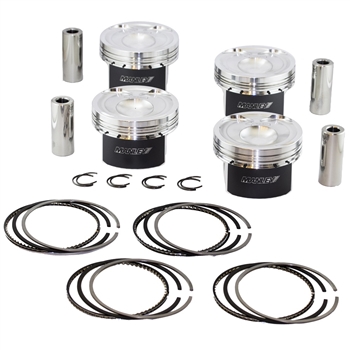 Manley Platinum Series Forged Pistons for Ford 2.0L Ecoboost 87.50mm, 9.3:1 CR