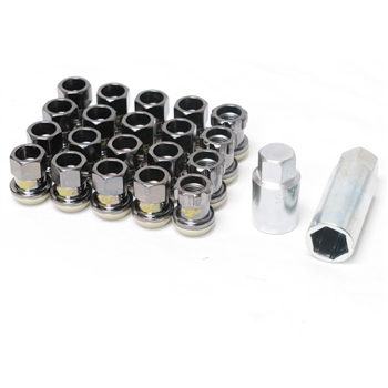 Project Kics R26 Racing Composite Lug Nuts with Locks - 12x1.25mm (16 piece Lug Nut Set with 4 Locks)