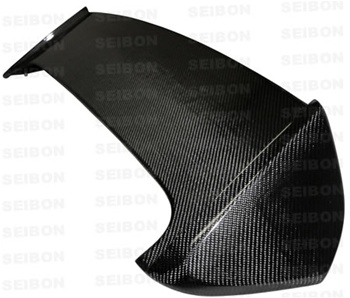 Seibon Carbon Fiber Rear Spoiler w/ LED 2008-2009 Subaru Impreza / WRX / STi Hatchback [STi-style]