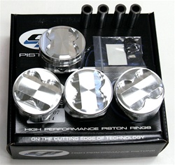CP Forged Pistons for Honda/Acura B18 Block B16A/B18C Head 81.50mm, 12.5:1 CR
