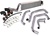 Injen Front Mount Intercooler Kit w/ bumper support beam and Polished Piping for the 2002-2005 Subaru Impreza WRX with the 2.0-liter, EJ20 engine