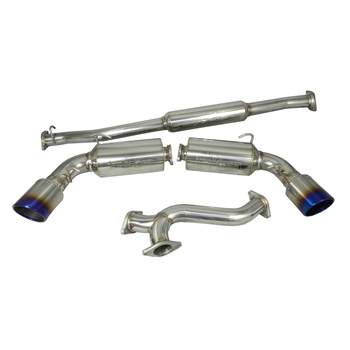 Injen Catback Exhaust System w/ Dual 4.5" Titanium Tip for the 2013+ Subaru BRZ, Scion FR-S, Toyota GT-86