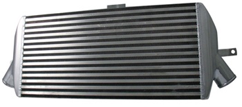 Injen Bolt-on Front Mount Intercooler w/ 23.75" x 11.75" x 3.38" Core and 3.00" Inlet/Outlet for the 2003-2007 Mitsubishi Lancer Evolution VIII and IX with the 2.0-liter, 4G63T engine