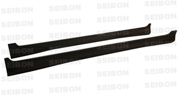 Seibon Carbon Fiber Side Skirts 2007-2008 Honda Fit [MG-style]