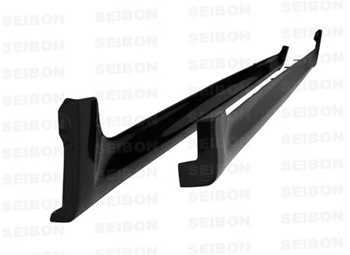 Seibon Carbon Fiber Side Skirts 2008-2009 Subaru Impreza / WRX Hatchback [OEM-style]