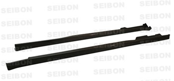 Seibon Carbon Fiber Side Skirts 1996-2000 Honda Civic 2DR/Coupe; 3DR/Hatchback [TR-style]