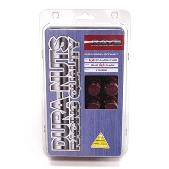 Rays Engineering Duralumin 50mm Lug Nuts - M12xP1.50mm - Red