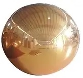 Inflatable Decoration Sphere 35cm Gold Mirror Finish