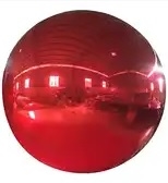 Inflatable Decoration Sphere 50cm Red Mirror Finish