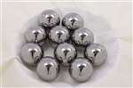 10 Diameter Chrome Steel Bearing Balls 31/64" G10