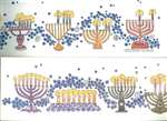 Festival of Lights Bulletin Borders - 4.5 in. x 24 in. - 12 pack