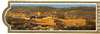 Gilded Edge Bookmark - Jerusalem Panorama