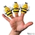 Busy Bee Finger Puppets