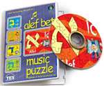 Alef Bet Trainer - Musical Puzzle - CDROM