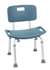 Teal Bathroom Safety Shower Tub Bench Chair with Back