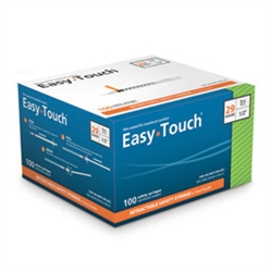 EasyTouch 29 Gauge Retractible Safety Syringe