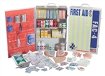 4 Shelf 200 Person Deluxe First Aid Cabinet