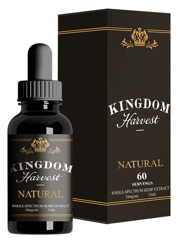 Kingdom Harvest CBD 150 mg Natural Oil 15 mL