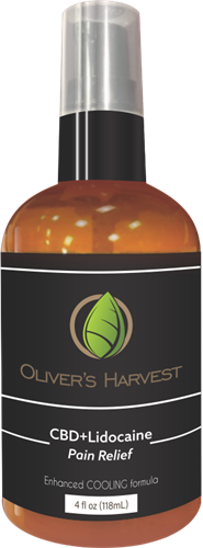 Oliver's Harvest Pain Cream with CBD and Lidocaine