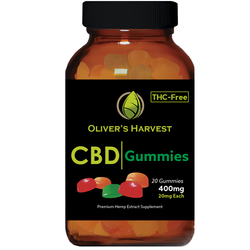 Oliver's Harvest CBD 400 mg Gummies