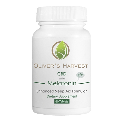 Oliver's Harvest Sleeping Tablets CBD 300 mg/ Melatonin 300 mg