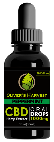 Oliver's Harvest CBD 1000 mg Peppermint Tincture