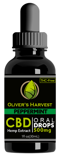 Oliver's Harvest CBD 500 mg Peppermint Tincture