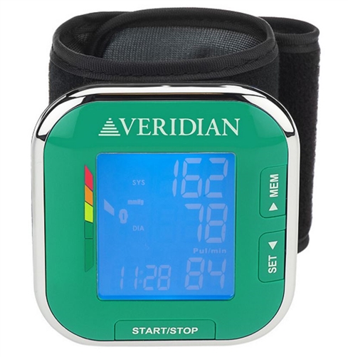 Veridian Healthcare Smartheart Automatic Wrist Digital Blood Pressure  Monitor