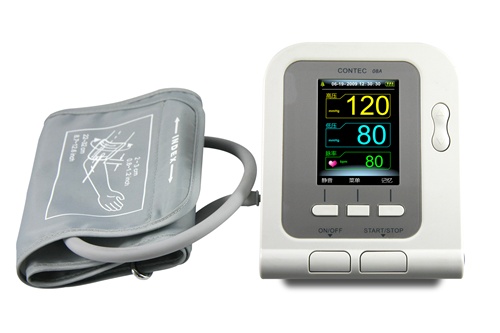 CMS-08A Professional Blood Pressure Monitor Upgraded Cuff and Free Extended  Tubing