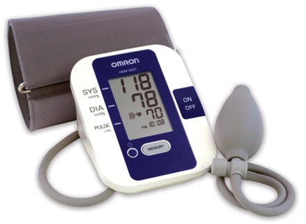 Omron HEM-432c Manual Digital Blood Pressure Monitor - Special Buy