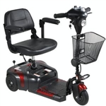 Drive Medical Phoenix 3 Wheel Compact Portable Travel Power Scooter