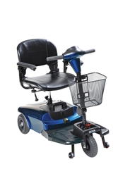 Blue Bobcat 3 Wheel Compact Scooter