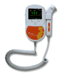 Southeastern Medical Supply, Inc - Sonoline C Fetal Doppler with Color LCD Viewing Screen and 2MHz Probe