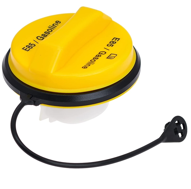 Replacement E85 Flex Fuel Gas Cap Easy On Yellow Fuel Tank Top for Chevrolet