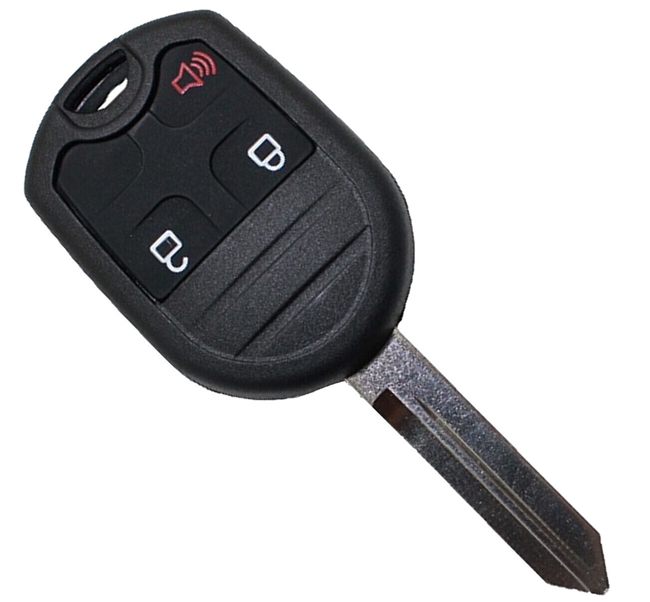 Replacement Key-less Entry Remote 3 Button Key Uncut Fob For Ford Cars and Trucks