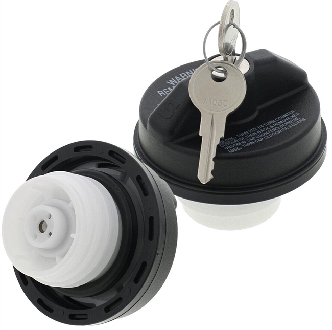 LOCKING Fuel Filler Top Gas Tank Cap With Keys for Honda