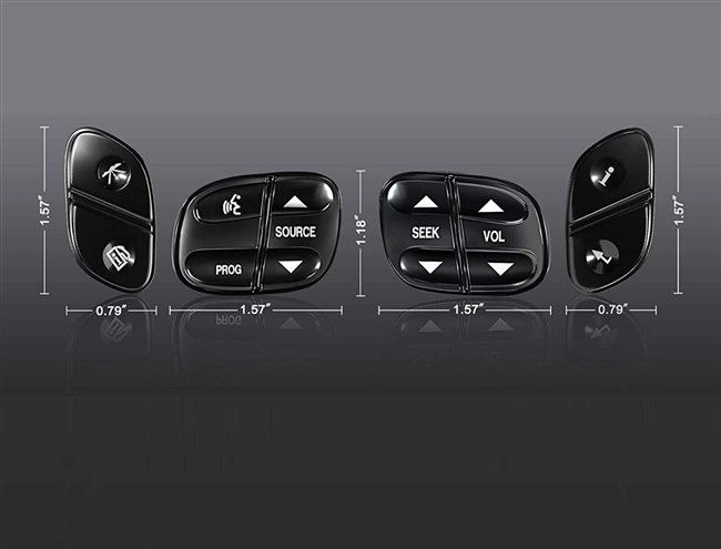 Illuminated Steering Wheel Control Switch Button for CADILLAC