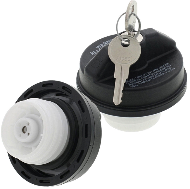 LOCKING Gas Filler Top Fuel Tank Cap With Keys for CADILLAC