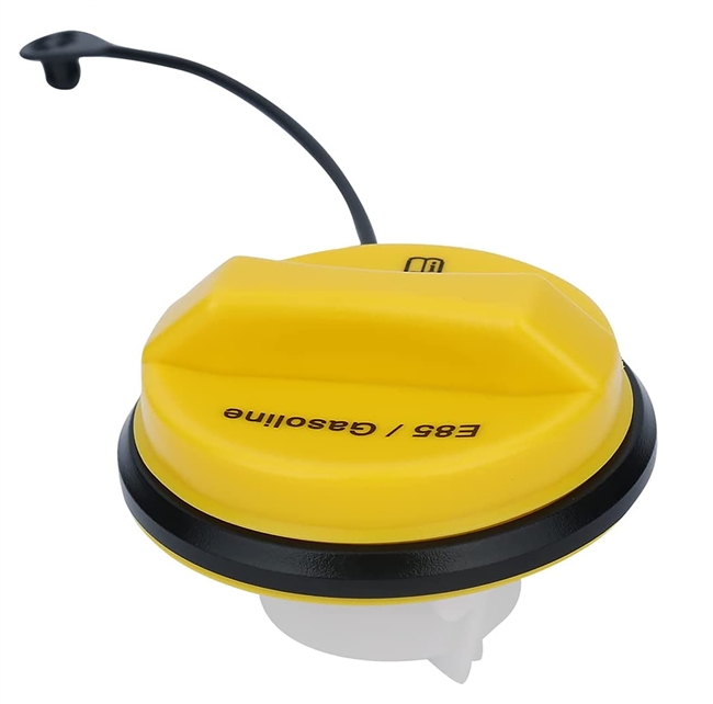 Replacement E85 Flex Fuel Gas Cap Easy On Yellow Fuel Tank Top for Nissan