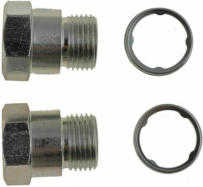 Replacement Spark Plug Non-Foulers 18mm Gasket Seat Tapered Adapter Dodge