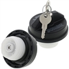LOCKING Gas Filler Top Fuel Tank Cap With Key For Suzuki