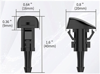 Windshield Wiper Fluid Washer Spray Nozzle for DODGE