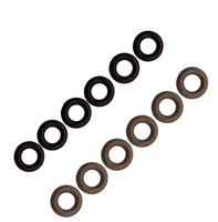 UPPER and LOWER OEM Fuel Injector Seal O-Ring Kit for BMW 5 Series
