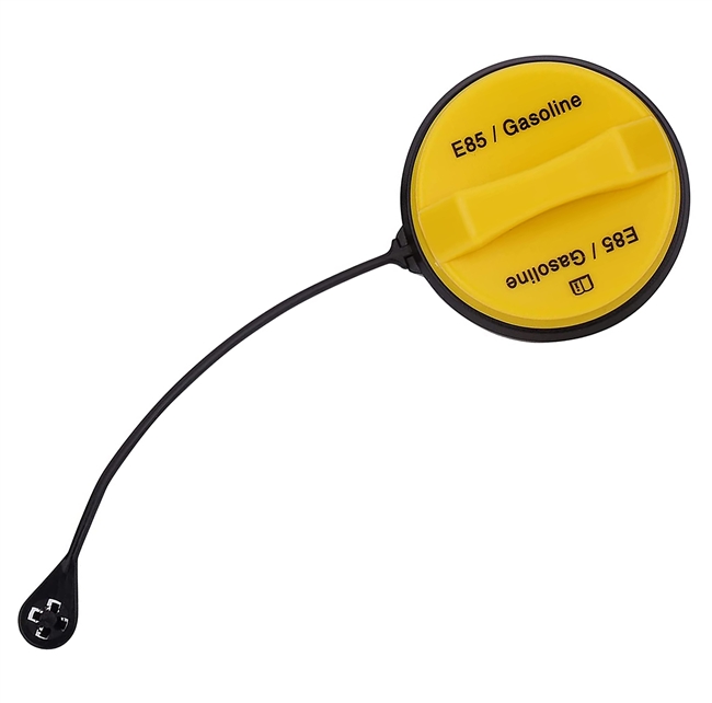 Replacement E85 Flex Fuel Gas Cap Easy On Yellow Fuel Tank Top for Pontiac