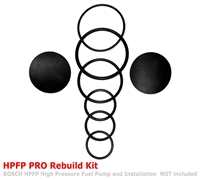 HPFP Pump Pro Rebuilding Kit for Bosch HPFP Bosch High Pressure Fuel Pump in BMW 760Li 760i Rolls-Royce Phantom with V12 N73 Engine