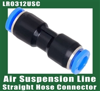Suspension Air Line Hose Coupler Repair Straight Connector for Range Rover