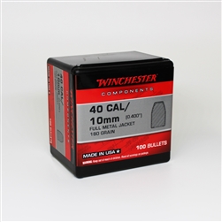 Winchester 40/10mm 180gr FMJ Truncated Cone