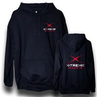 X-Treme Bullets Mens Black Hoodie